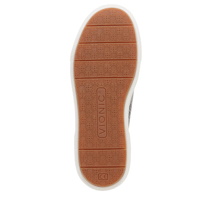 Vionic Women's sneaker - Comfortable slip ons with built-in arch support and heel pain relief