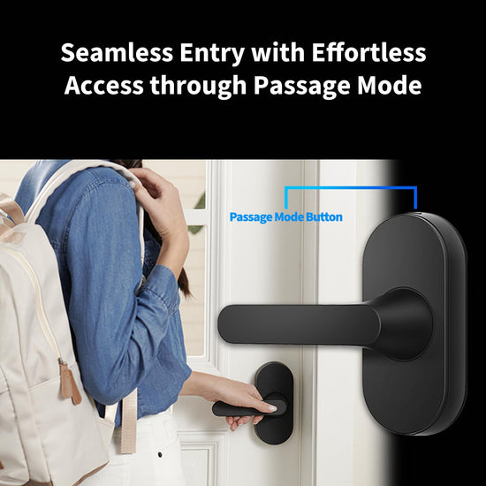Aqara smart lock - fingerprint keyless entry with Apple Home support and touchscreen keypad