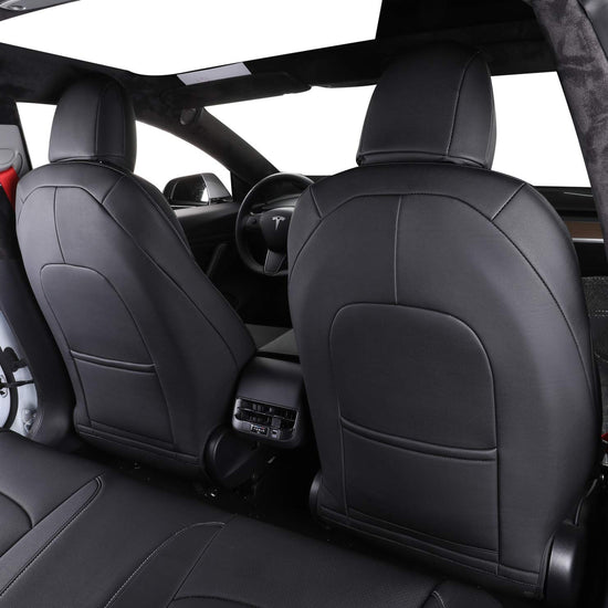 EKR vehicle seat cover — Leather full set for Tesla Model X 2016-2019, 7 seats