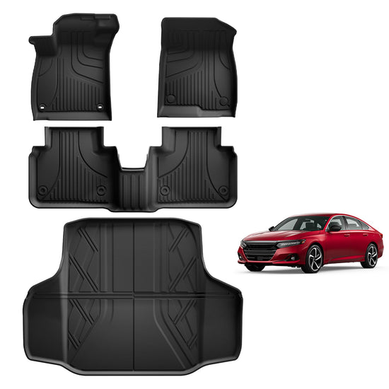 Vehicle mat — TPE custom fit floor liner for Honda Accord 2018-2022