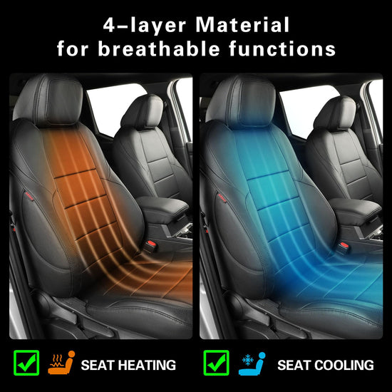 Customized 4runner seat covers - luxury waterproof leather set for 2025 2026 Toyota 4Runner 7 seats
