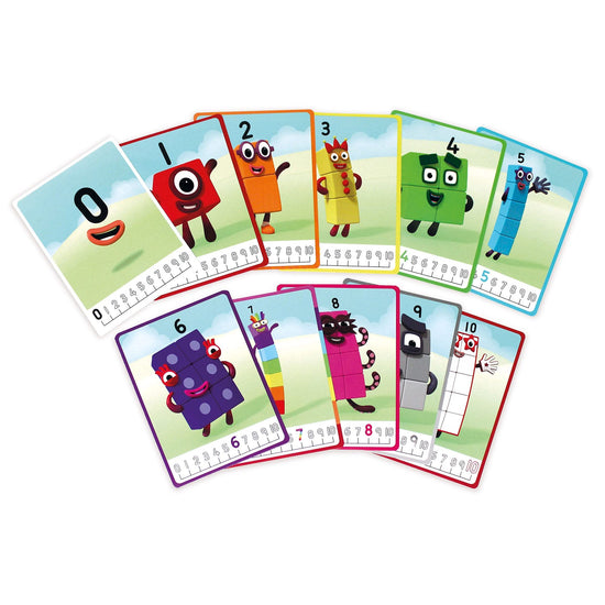 hand2mind MathLink cubes - numberblocks activity set for preschool learning