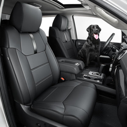 Super cover for Toyota Tundra seat covers with carbon fiber