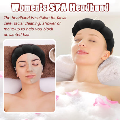 Hairband — Soft and non-slip design for makeup and skincare routines