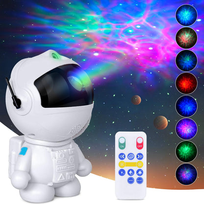 Lamp — Astronaut galaxy projector with remote and 8 lighting modes for kids and adults