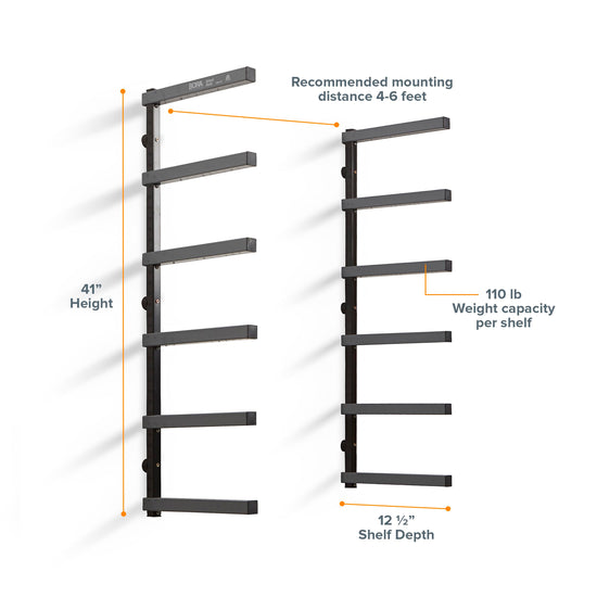 BORA storage rack — durable design for efficient organization
