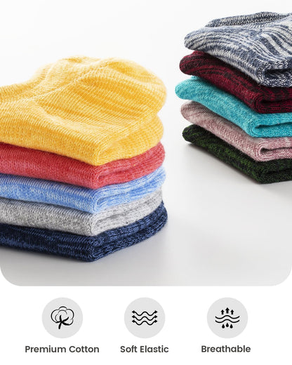IDEGG no show socks - 10 pairs of low cut anti-slip athletic liner socks