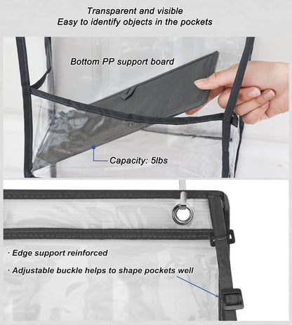 Fixwal caddy — over the door hanging closet organizer