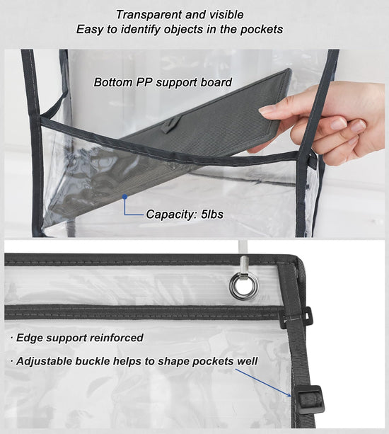 Fixwal caddy — over the door hanging closet organizer