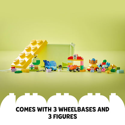 LEGO DUPLO building blocks — classic cars and trucks set for toddlers