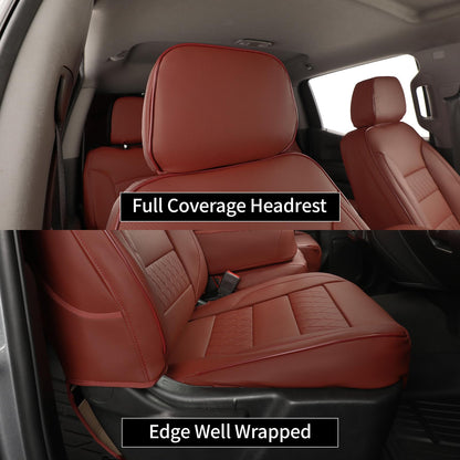 EKR vehicle seat cover — Custom fit faux leather for 2025-2026 Chevrolet Tahoe