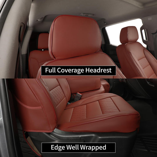 EKR vehicle seat cover — Custom fit faux leather for 2025-2026 Chevrolet Tahoe