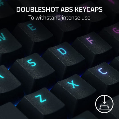 Razer BlackWidow V4 — mechanical gaming keyboard with customizable RGB lighting