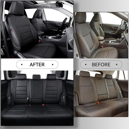 coverdream Corolla Cross leather seat covers - custom fit for 2022-2026 Toyota Corolla Cross SUV