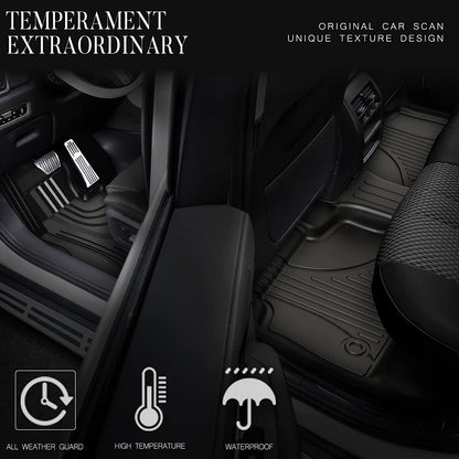 AOMSAZTO vehicle mat — Heavy duty TPE all weather protection for Hyundai Sonata 2020-2023