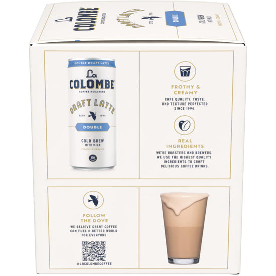 La Colombe coffee — Caramel draft latte