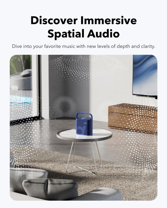 soundcore motion X500 speakers — portable outdoor design with corded option