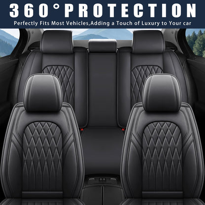 WELLDO vehicle seat covers — Waterproof non-slip design with thick cushion