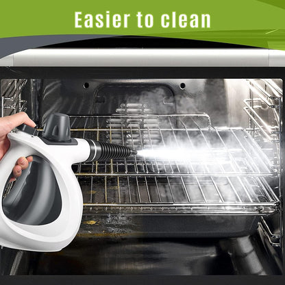 Steam cleaner — Handheld multi-surface with 12 accessories for home use