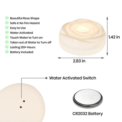 Aignis lamp — flameless LED candles with remote timer for decor