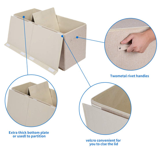 Storage box — popoly organizer chest for toys