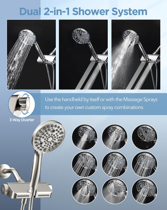 Showerhead — Massage combo SSJ731
