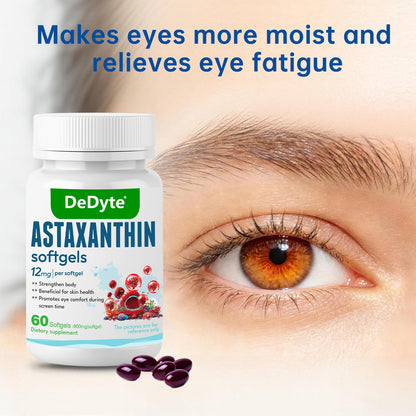 LIFEWORTH Astaxanthin Supplements, Anti-Aging, Antienvejecimiento, Reduce Wrinkles, Arrugas, Glowing Skin & Skin Health, Natural Antioxidant