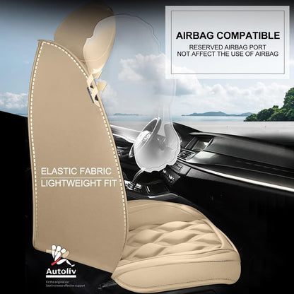 AOMSAZTO vehicle seat cover - waterproof faux leather for Volkswagen Taos 2022-2026