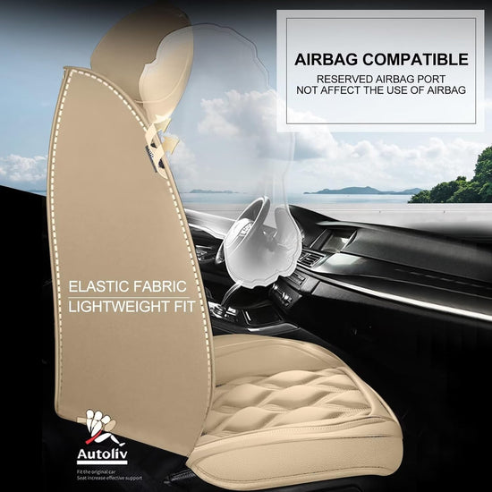 AOMSAZTO vehicle seat cover - waterproof faux leather for Volkswagen Taos 2022-2026