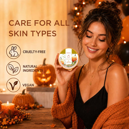 Pumpkin Body Butter for Dry Skin, Pumpkin Lotion Body Moisturizer 6.8FlOz