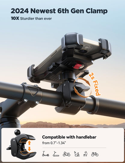 JOYROOM portable electronic device mount — motorcycle design