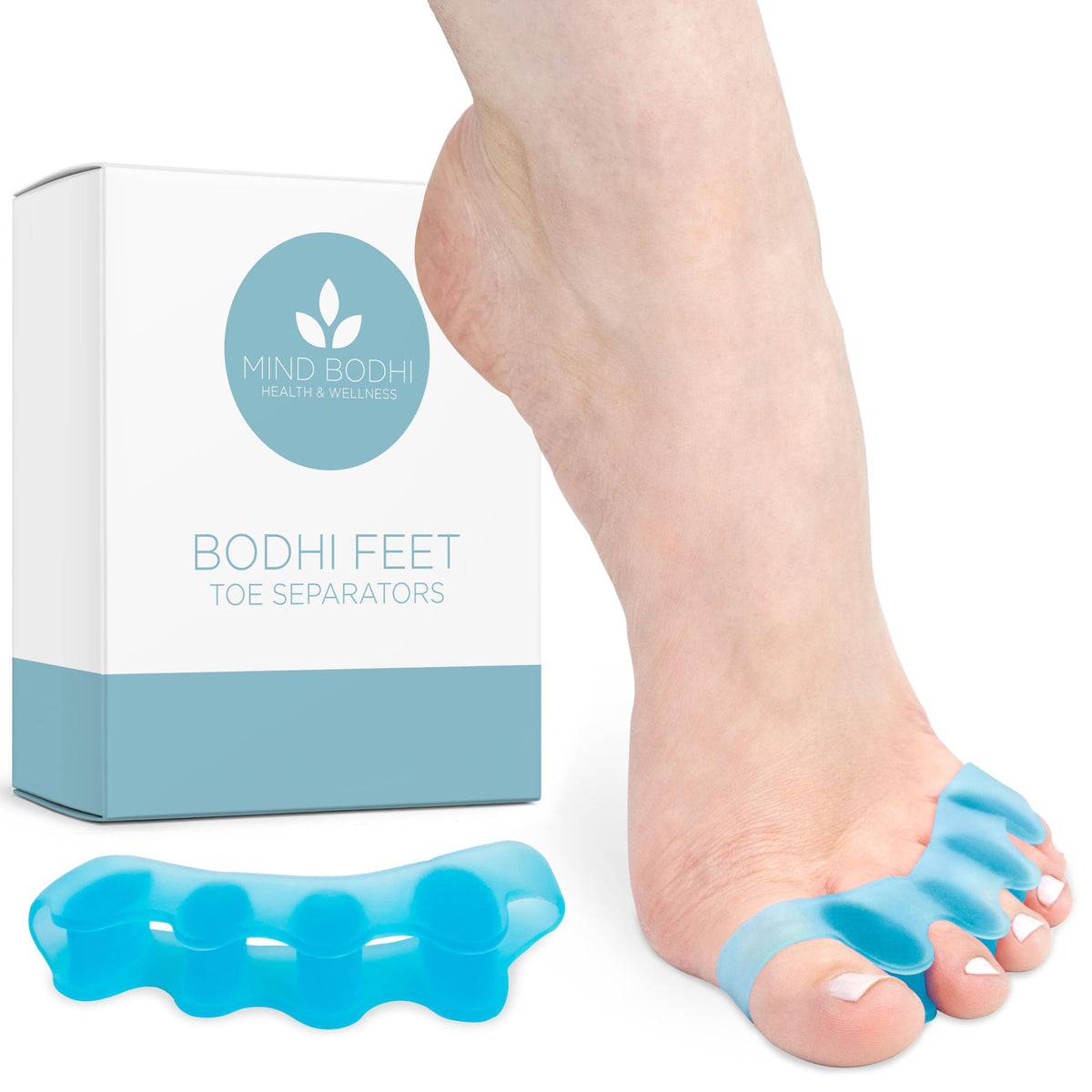Mind Bodhi toe separators - Regular size, blue