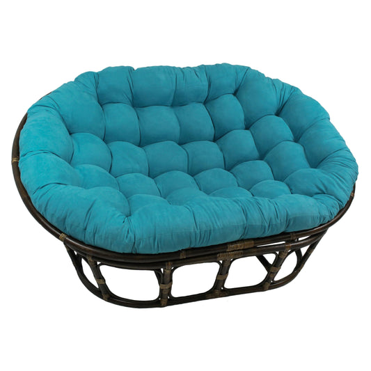 Blazing Needles papasan chair cushion - solid microsuede