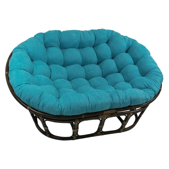 Blazing Needles papasan chair cushion - solid microsuede