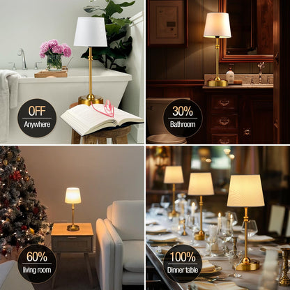ONEWISH lamp with three way dimmer