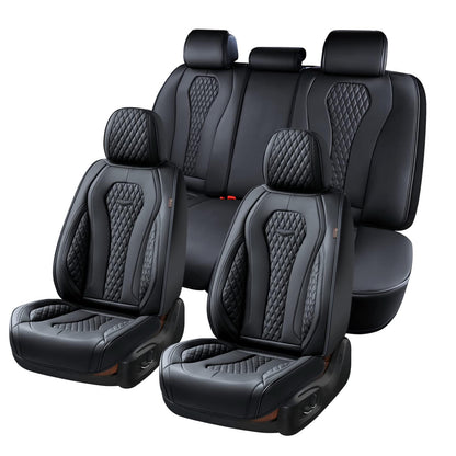 Coverado seat covers — waterproof leather car seat covers for most cars
