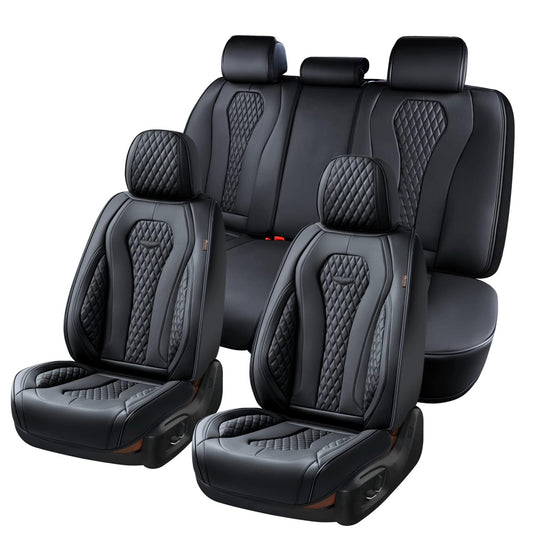Coverado seat covers — waterproof leather car seat covers for most cars