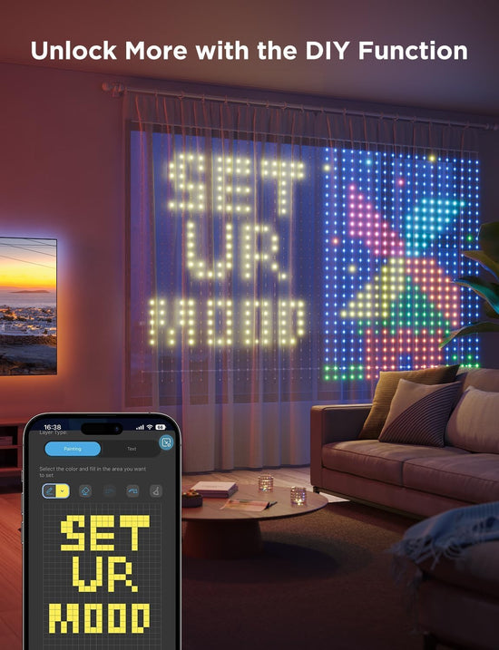 Govee string lights — smart curtain lightsGovee string lights — smart curtain lights
