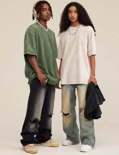 Shirt — Oversized vintage tee in loose fit style for casual streetwear