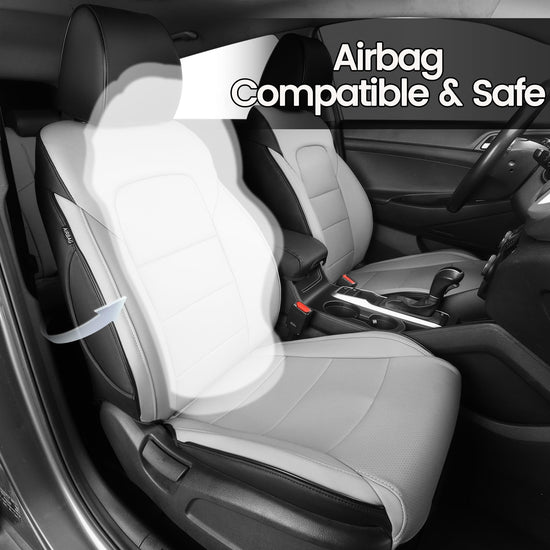 HKZ vehicle seat cover — Custom leather seats for Hyundai Tucson 2019-2021