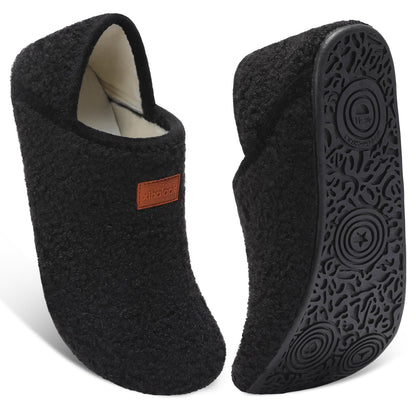 Xihalook slippers — Cozy sock shoes with soft rubber sole for indoor/outdoor use