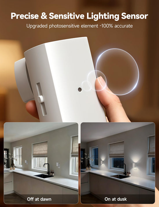 Brightown LED night light – dusk to dawn sensor, soft white, 2 pack