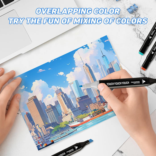 Zmcik marking pen - Alcohol-based markers for vibrant colors and smooth blending