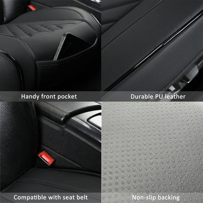 GIANT PANDA vehicle seat cover — Premium PU leather with anti-slip design