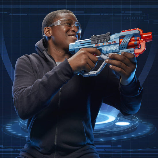 NERF Elite 2.0 Commander RC-6 blaster — versatile foam dart toy gun