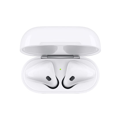 Apple AirPods 2nd generation wireless headphones with lightning charging case