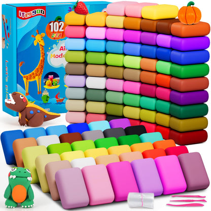 Sculpting material — Safe and non-toxic air dry clay for kids 3-12 years old