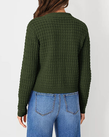 PRETTYGARDEN women's knit cardigan sweater - trendy open front design