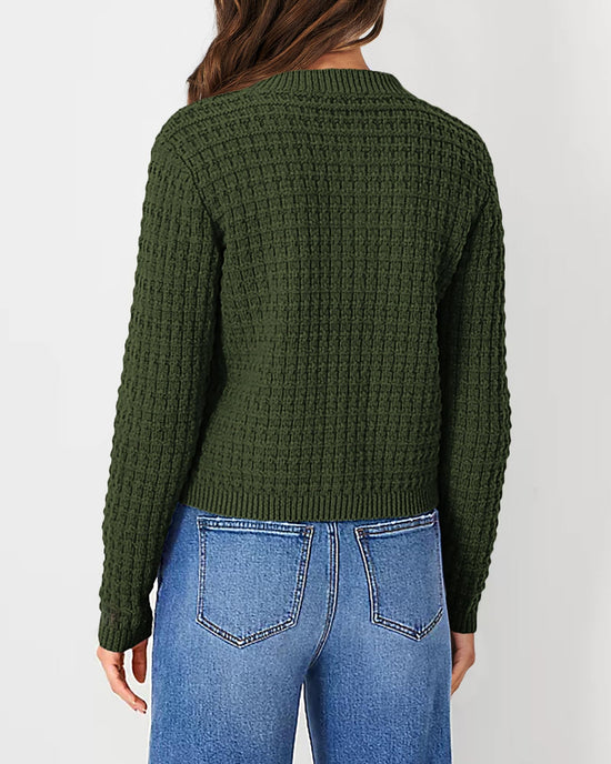 PRETTYGARDEN women's knit cardigan sweater - trendy open front design