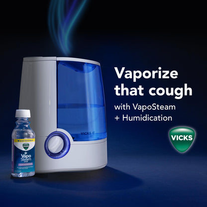 Vicks humidifier — warm mist technology
